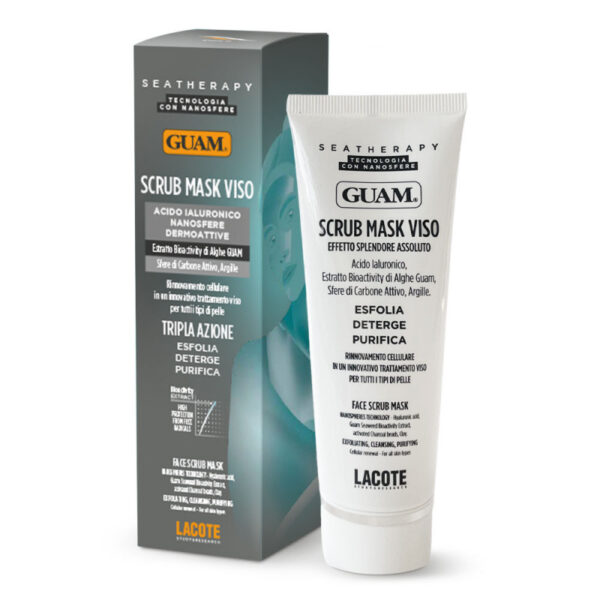 Produktbild GUAM SEATHERAPY Gesichts-Peeling-Maske - Dreifachwirkung - Zellerneuerung, 75 ml